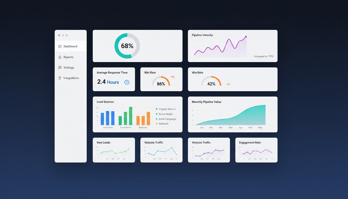 inbound marketing pipeline KPI dashboard