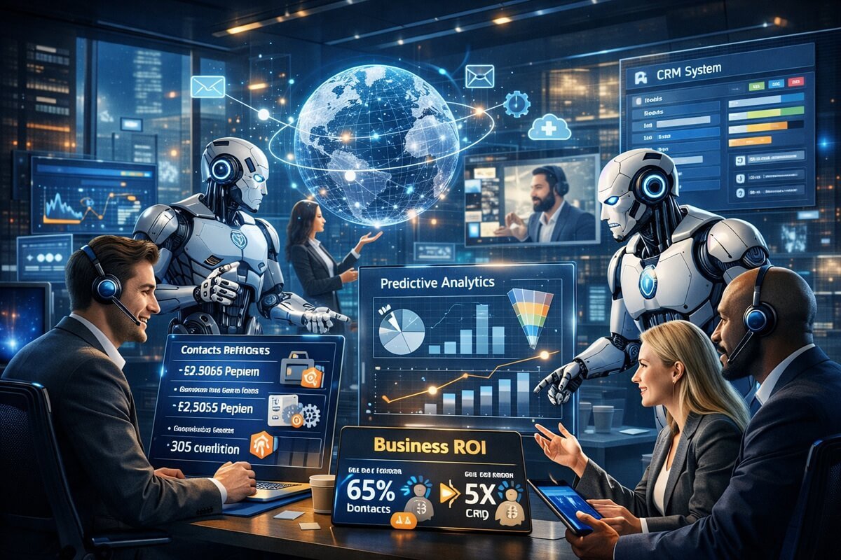 Future autonomous AI sales agents managing B2B sales workflows