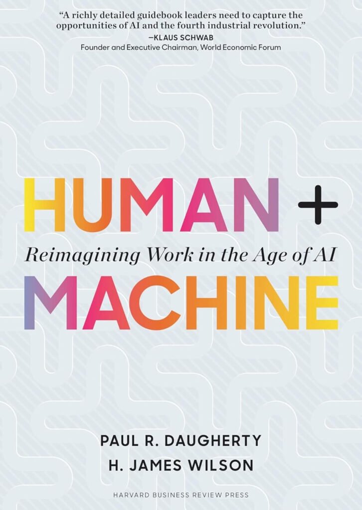 Human + Machine book cover by Paul R. Daugherty and H. James Wilson