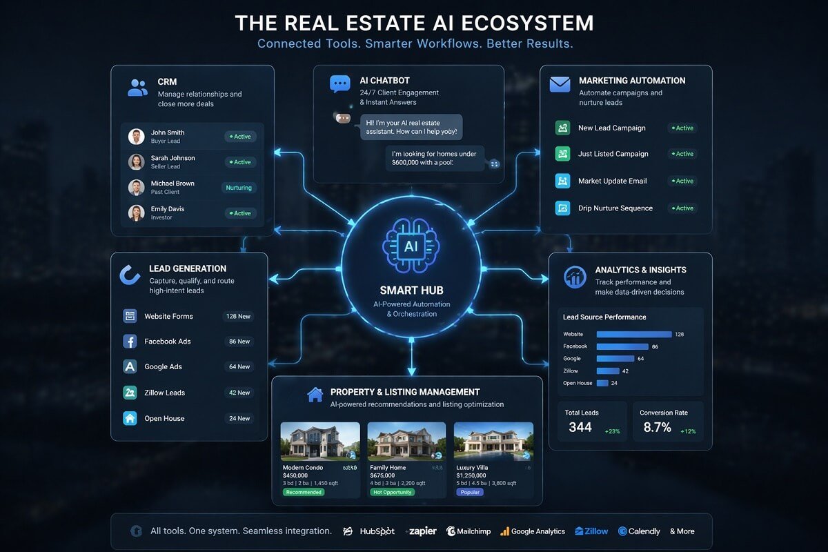 AI lead generation and qualification process in real estate