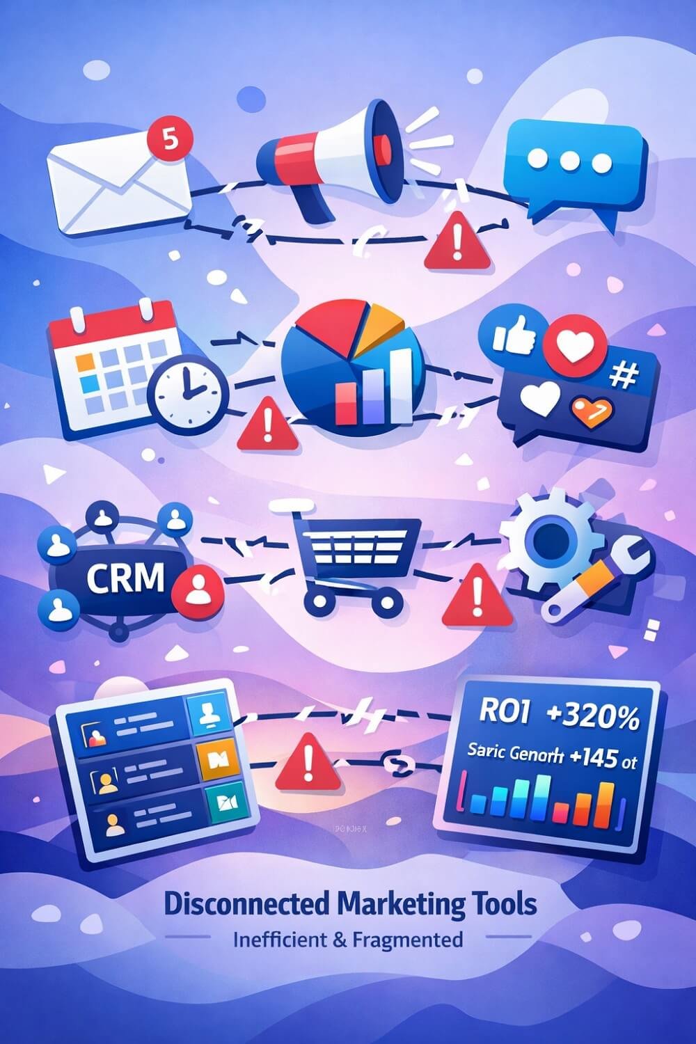 Fragmented tool network