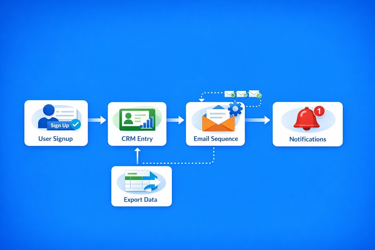 lead generation automation workflow using automation tools