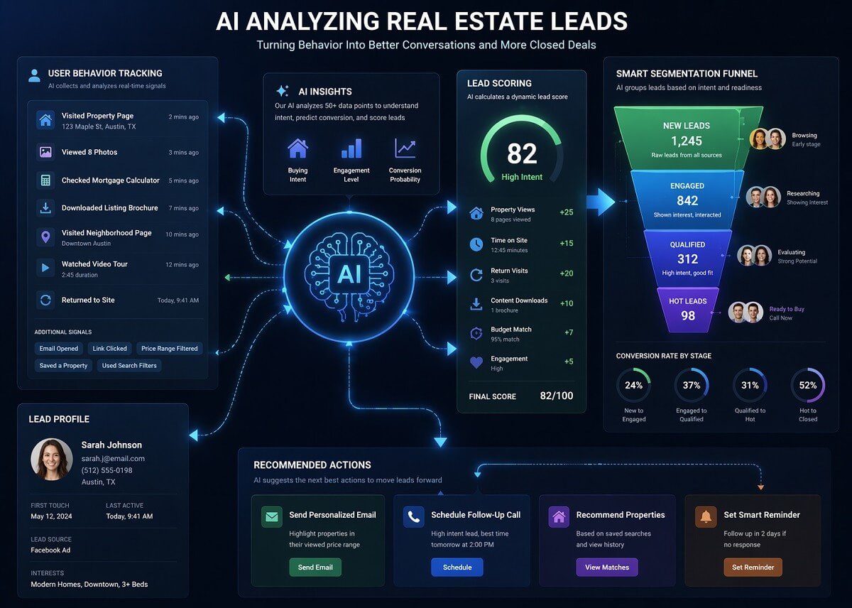 Different AI tools used in real estate automation systems