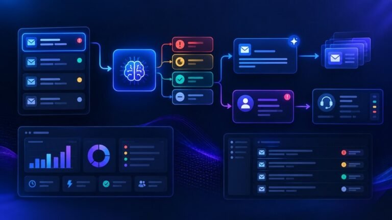 n8n AI customer support workflow for automated tickets, replies, and escalation