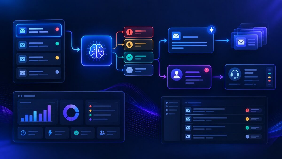 n8n AI customer support workflow for automated tickets, replies, and escalation